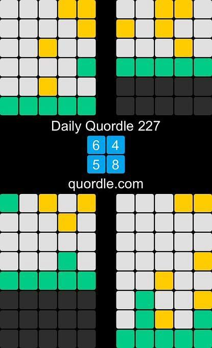 Quordle #228 Hints And Answers For Today: Friday, September 9