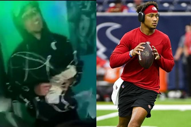 Alleged video of Trey Lance throwing money in strip club surfaces after 49ers' loss vs. Bears