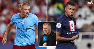Manchester United legend Paul Scholes makes ‘f***ing amazing’ claim as he chooses between Erling Haaland and Kylian Mbappe