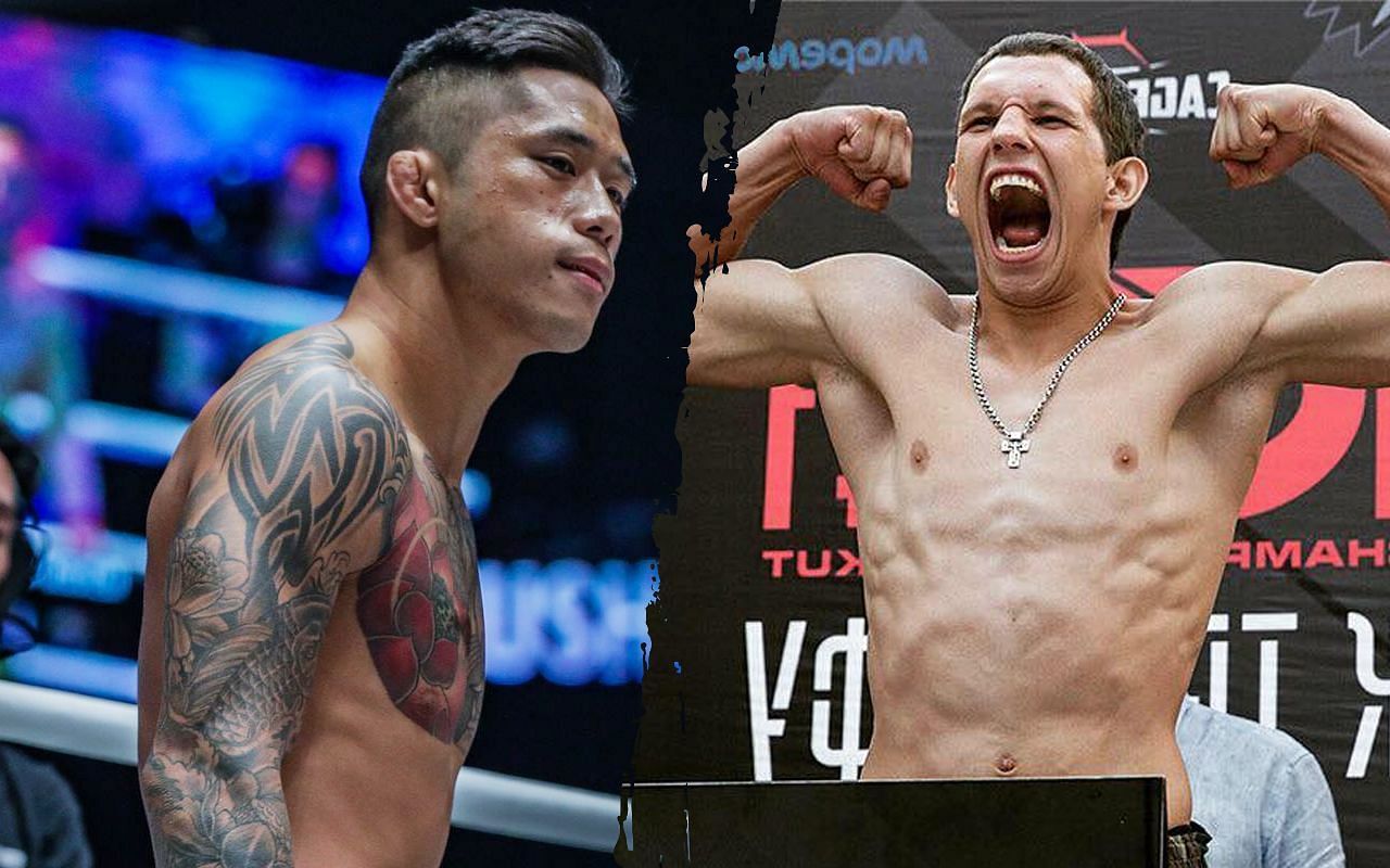 Martin Nguyen (L) admits he did not do his homework on opponent Ilya Freymanov. | Photos by ONE Championship