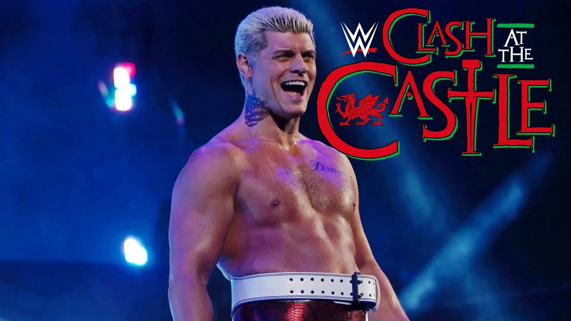 Cody Rhodes is currently suffering from a partially torn pectoral injury.