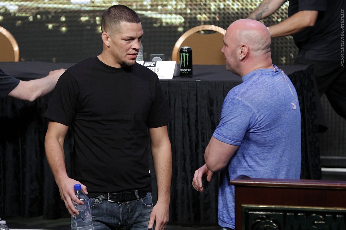 Nate Diaz has not always been treated with respect by Dana White and the UFC