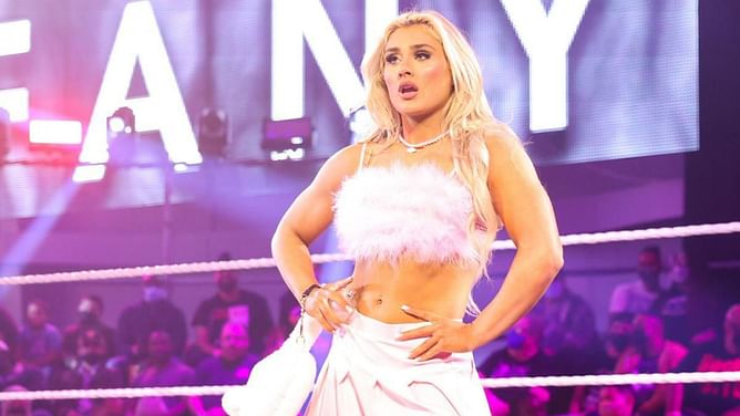 WWE Superstar Tiffany Stratton responds to former Intercontinental Champion's praise with a four-word message