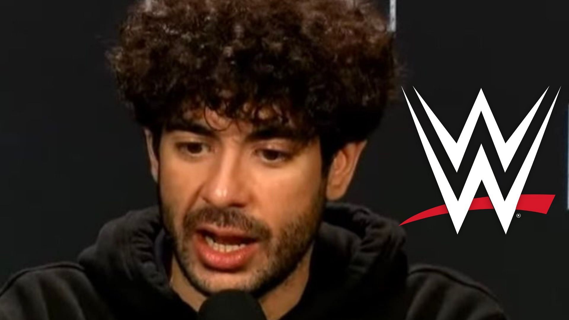 Tony Khan at the AEW All Out 2022 post-show media scrum