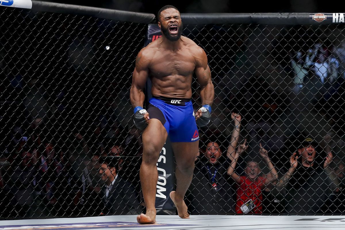 Was Tyron Woodley really stopped from competing on TUF 9 in 2009?