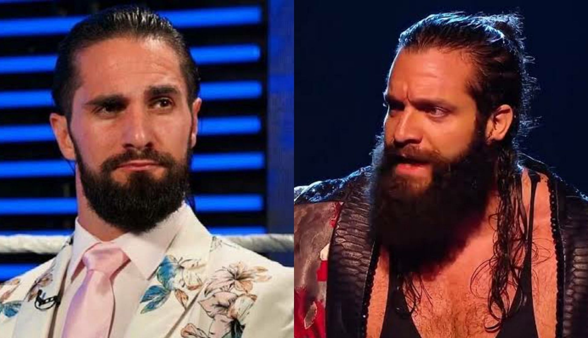 Seth Rollins(Left); Elias(Right)