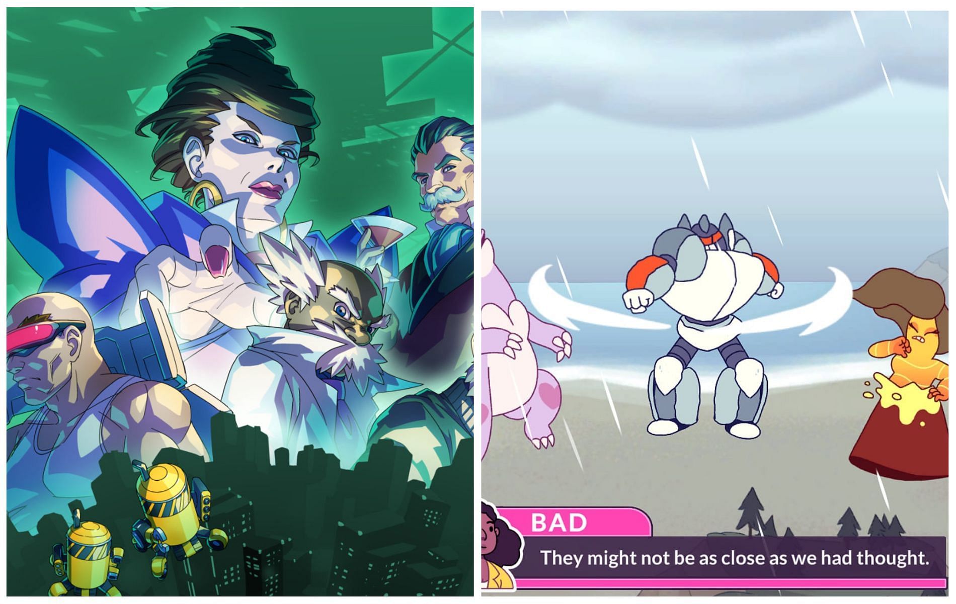 5 of the best Indie games releasing this september (Images via SoRomantic &amp; Squiddershins)