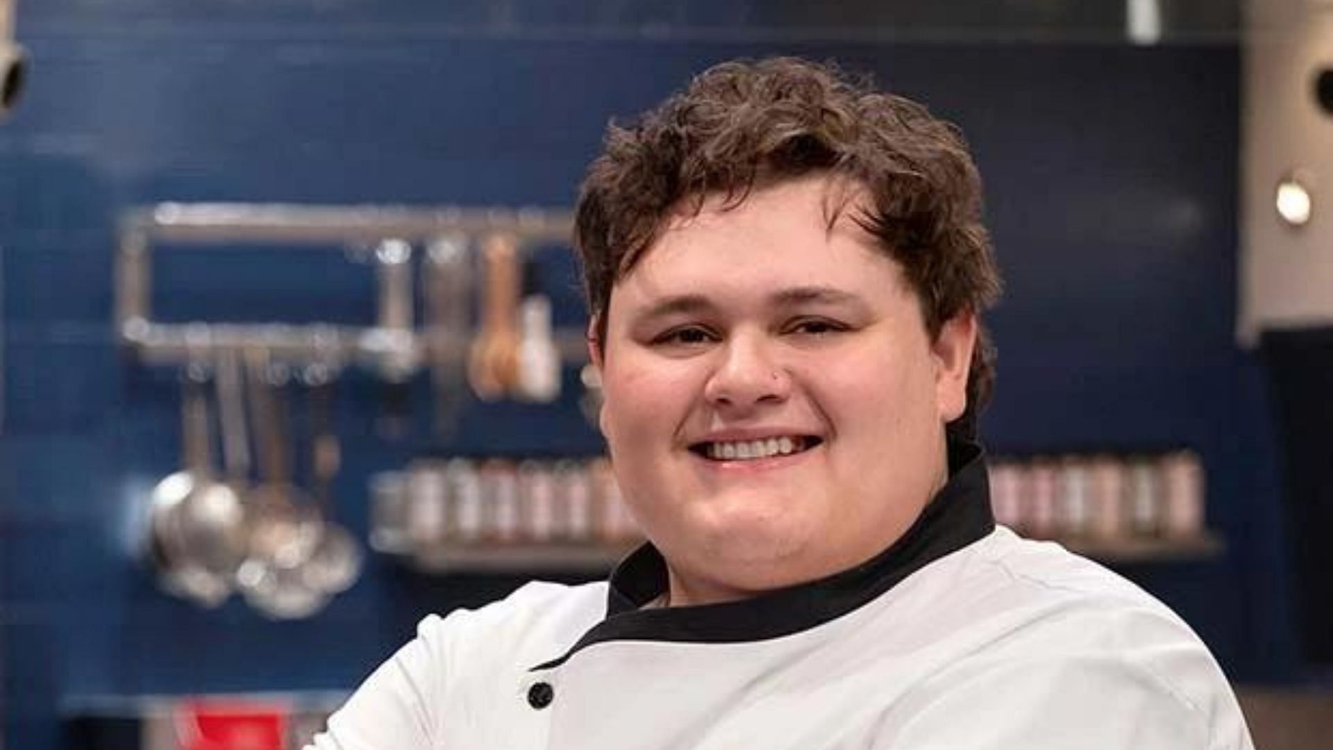 Alejandro Najar on Hell&#039;s Kitchen (Image via FOX)