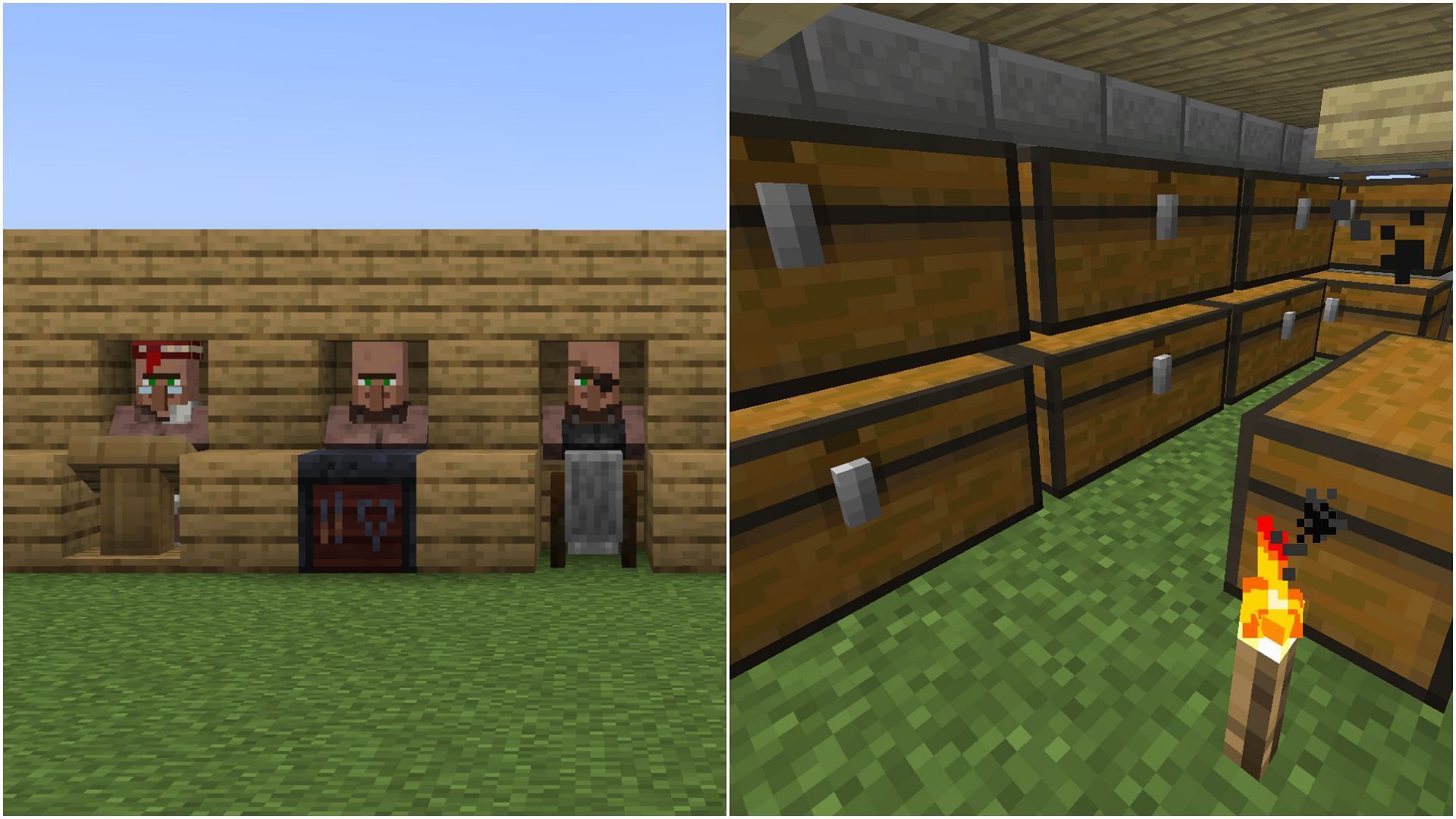 Some of the important things to have in a Minecraft base (Image via Mojang)