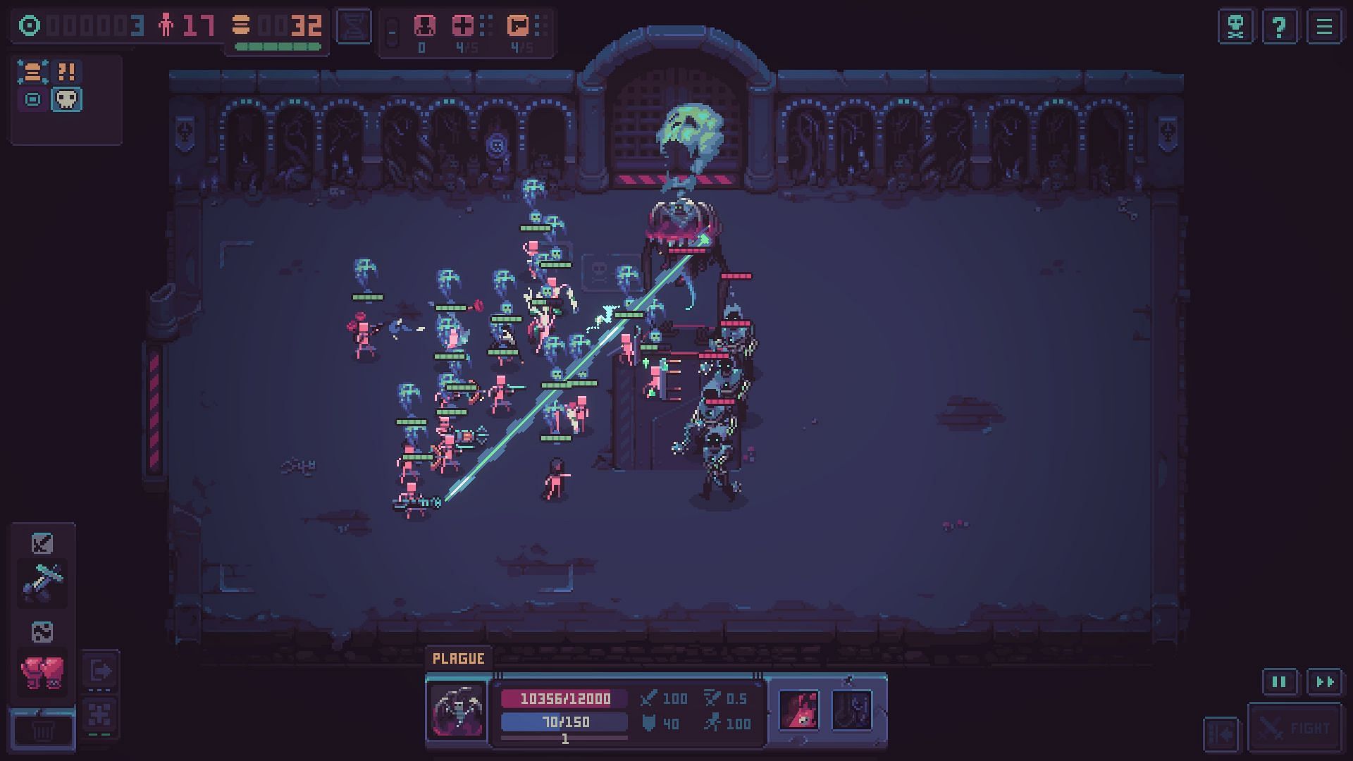 Who&#039;s the puny human now, eh? (Image via tinyBuild/Despot&#039;s Game: Dystopian Army Builder)