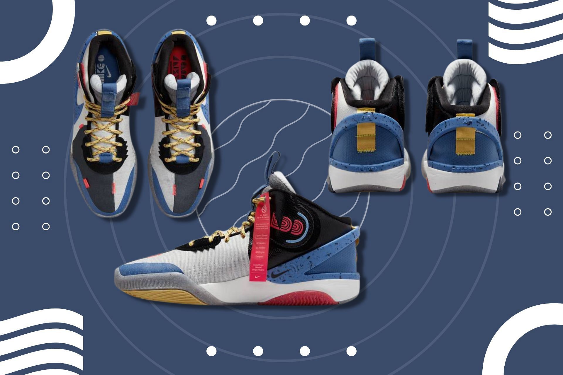 Take a detailed look at the upcoming sneakers (Image via Sportskeeda)