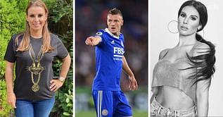 Manchester United fans taunt Leicester City star Jamie Vardy with chants on Rebekah and Rooney