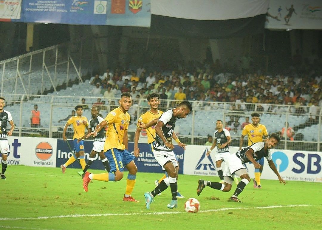 Sk. Faiaz scored the first goal of the game against Kerala Blasters FC (Image Courtesy: Mohammedan SC Instagram)