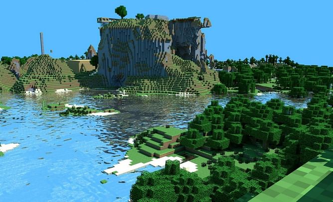 Redditor turns Minecraft scenery into realistic artwork