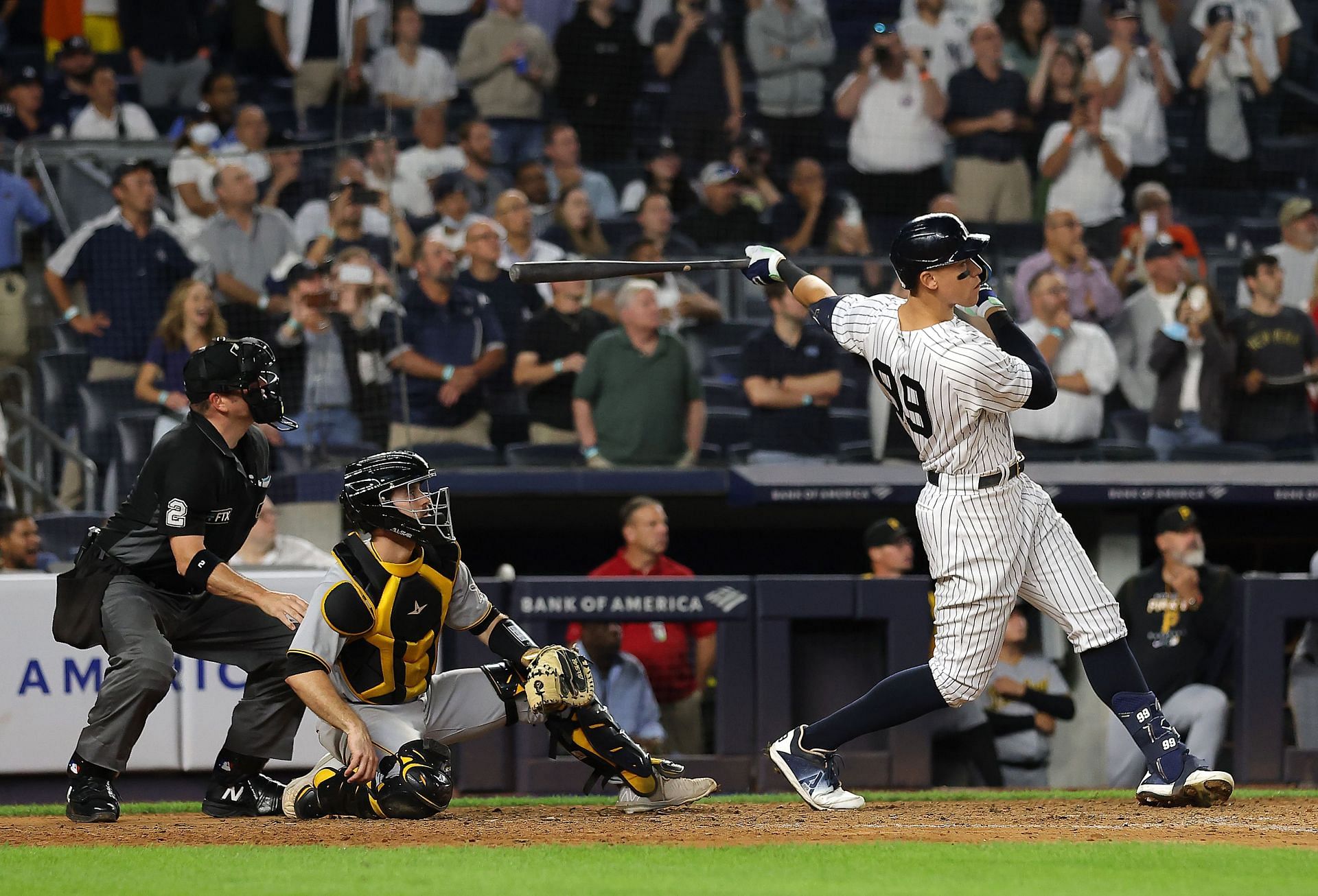 Aaron Judge ties Babe Ruth with 60th home run, one shy of Maris's AL mark, New York Yankees