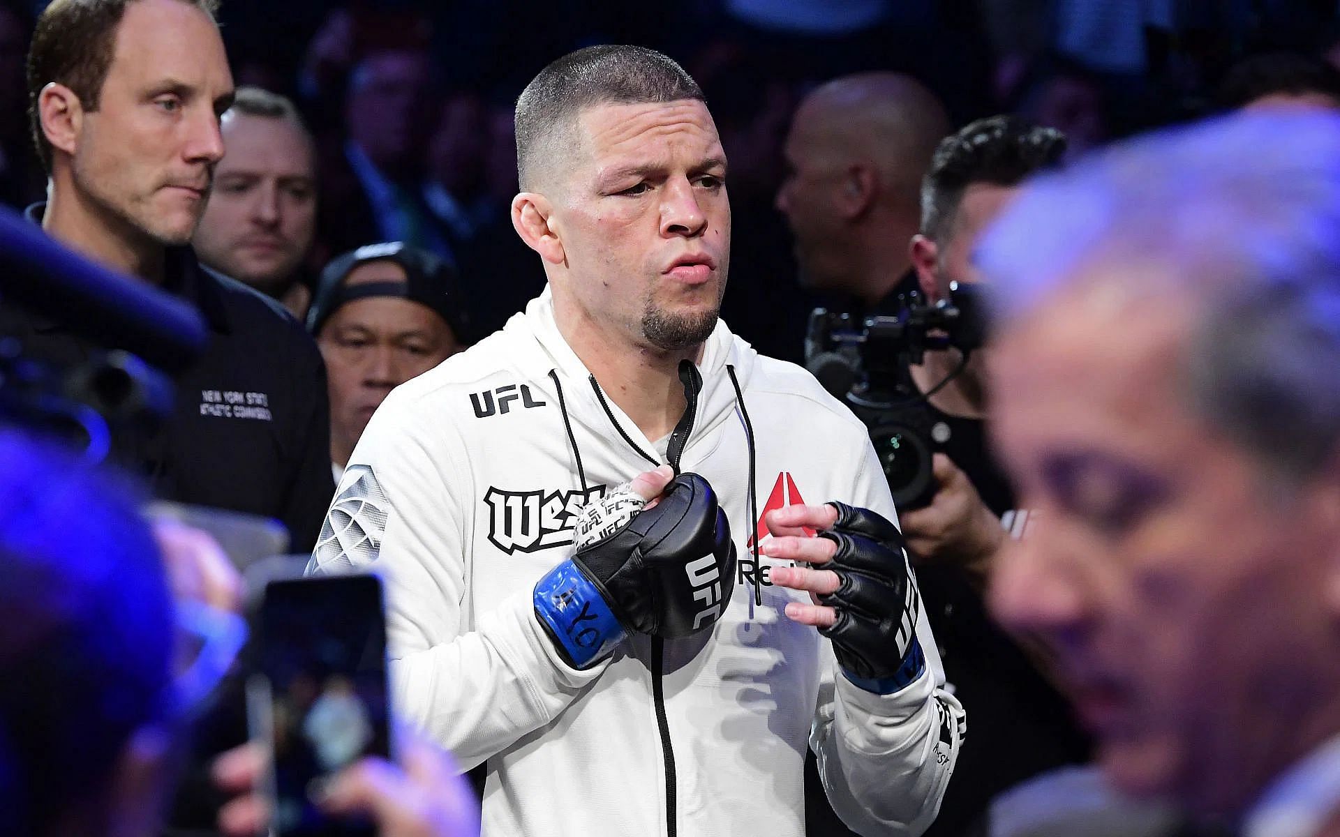 Nate Diaz at UFC 244: Masvidal vs. Diaz