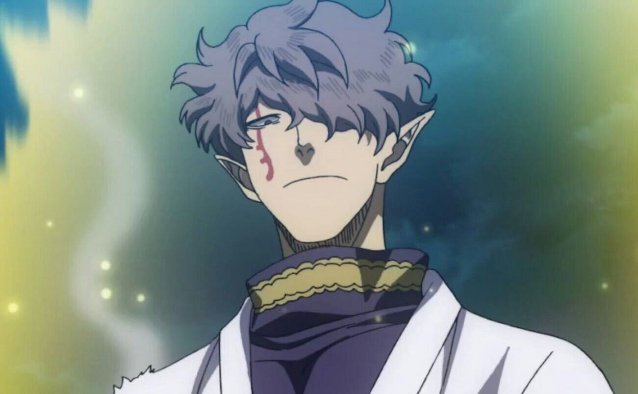 Gauche Adlai possessed by Drowa in Black Clover (Image via Studio Pierrot)