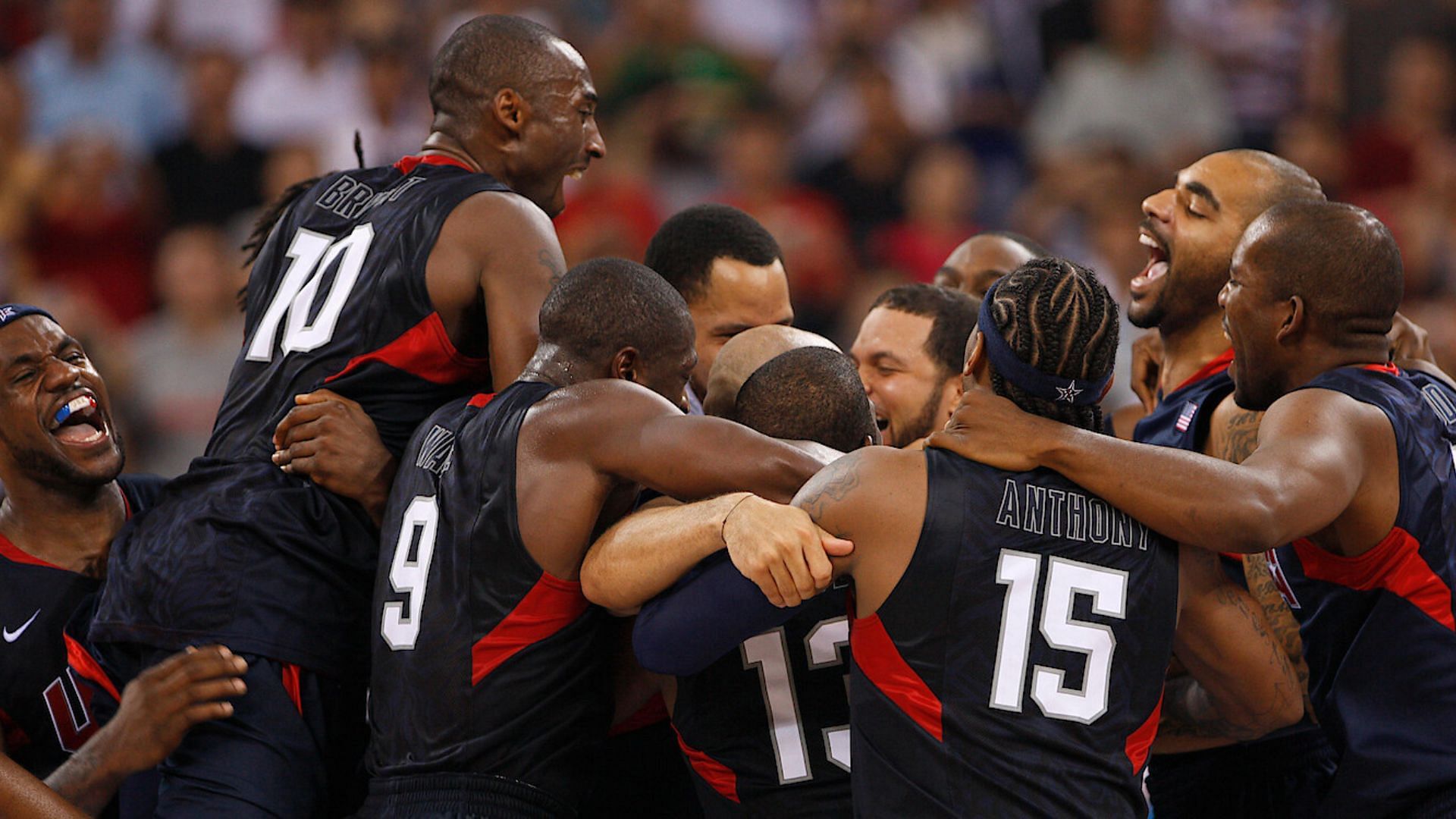 The Redeem Team celebrates a win [Source: Netflix]