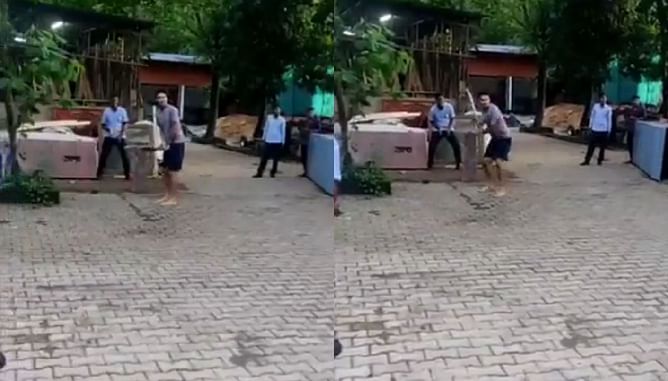 मोहम्मद कैफ ने लगाया दमदार हुक शॉट, शेयर किया वीडियो
