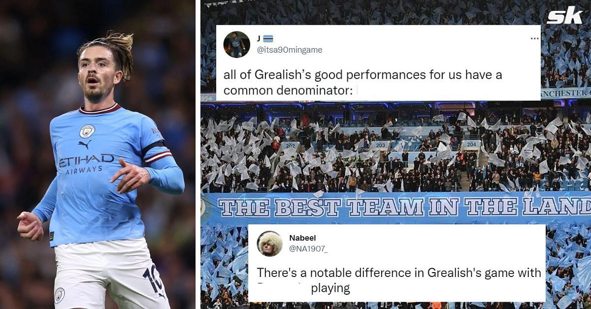 Manchester City fans beginning to see link between Jack Grealish and star midfielder
