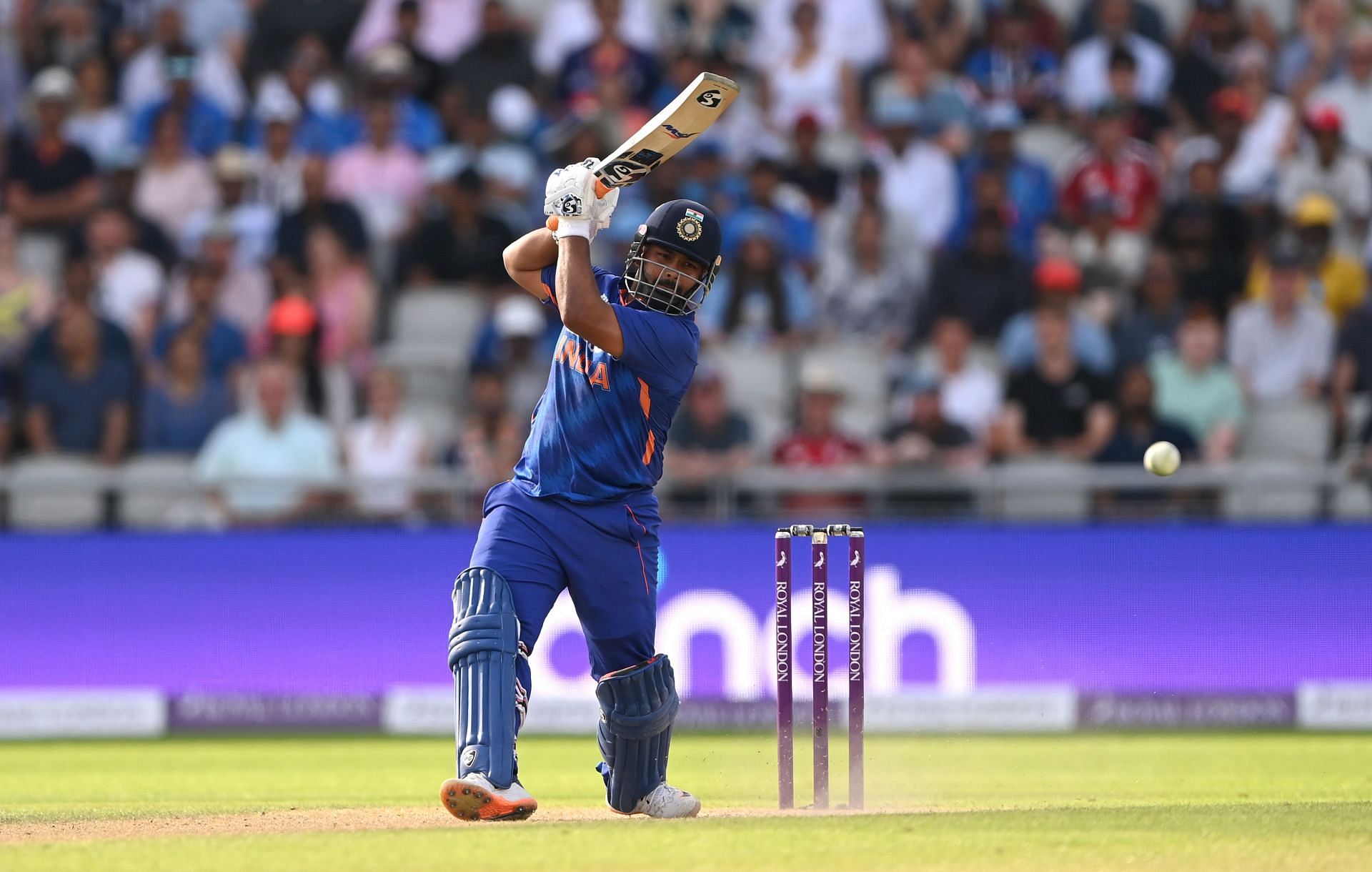 Keeper-batter Rishabh Pant has been in and out of the T20I playing XI. Pic: Getty Images