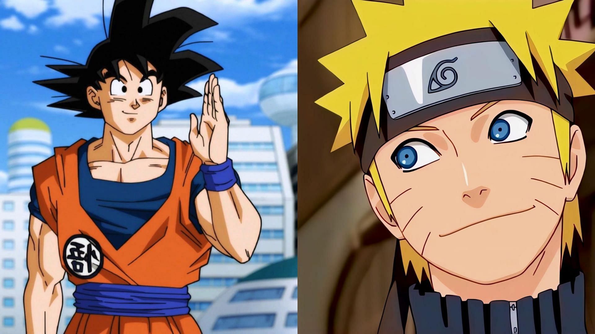 Naruto also took inspiration from Goku (Image via Toei Animation and Studio Pierrot)