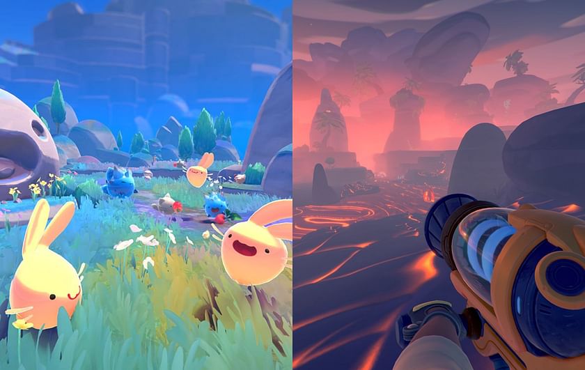 Monomi Park Shows Off Different Biomes of Slime Rancher 2