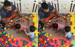 Asia Cup 2022: "Colours of my life" - Team India star Dinesh Karthik unwinds by spending time with his twins
