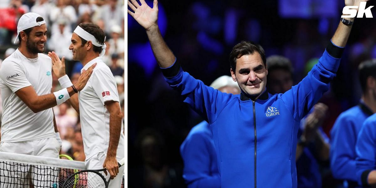Matteo Berrettini recalls the time he tried to sneak into a tennis court to get a sight of prime Roger Federer
