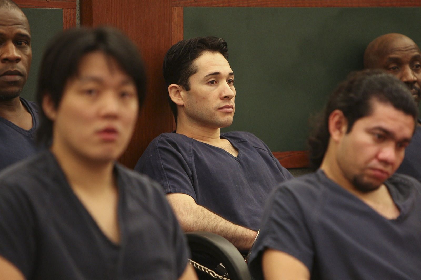 Porfirio Duarte-Herrera (center) in court waiting for his sentencing(Image via Mona Shield Payne)