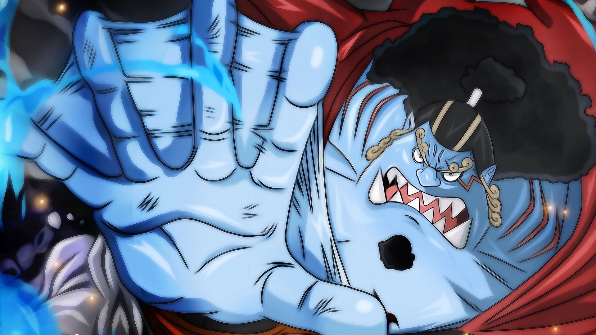 &quot;Knight of the Sea&quot; Jinbe, the latest addiction to the Strawhat Pirates (Image via Eiichiro Oda/Shueisha, One Piece)