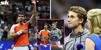 "Heart and thoughts go out to everyone who lost someone close; something we never forget" - Casper Ruud and Carlos Alcaraz pay tribute to victims of 9/11 terror attacks after US Open final