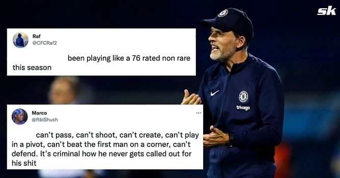 "He is not elite in any sense of the word", "Should be dropped to the under 23s" - Chelsea fans vent their anger on 'overrated' star after loss to Dinamo Zagreb
