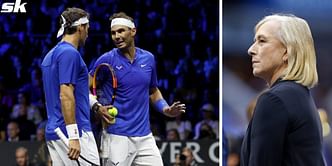 "Amazing he still played, bravo" - Martina Navratilova praises Rafael Nadal for playing through pain and injury for Roger Federer at Laver Cup