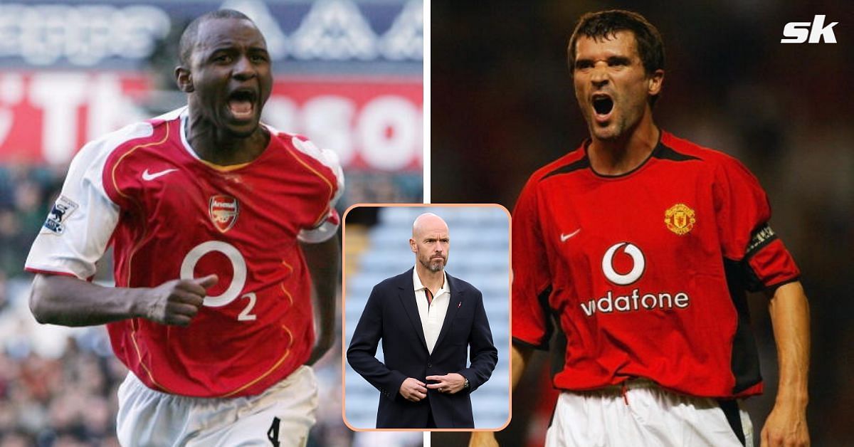 Erik ten Hag chooses between Roy Keane and Patrick Vieira