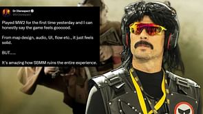 "SBMM ruins the entire experience" - Dr DisRespect starts Twitter debate after criticizing Call of Duty: Modern Warfare 2's skill-based matchmaking