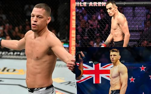 Nate Diaz, Tony Ferguson, and Dan Hooker