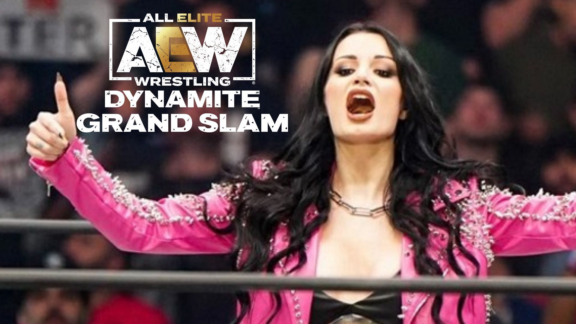 Saraya (fka Paige) made her AEW debut at Arthur Ashe Stadium