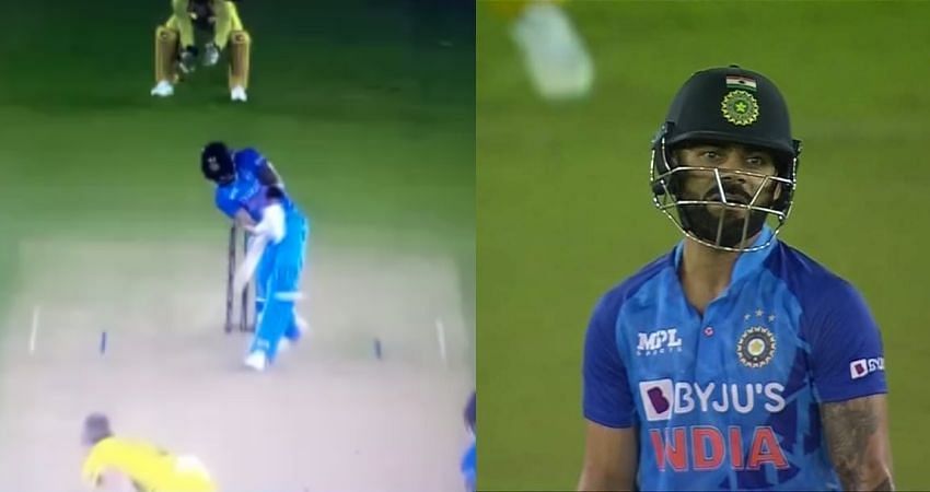 IND vs AUS 2022: [WATCH] Virat Kohli falls cheaply to Nathan Ellis in ...