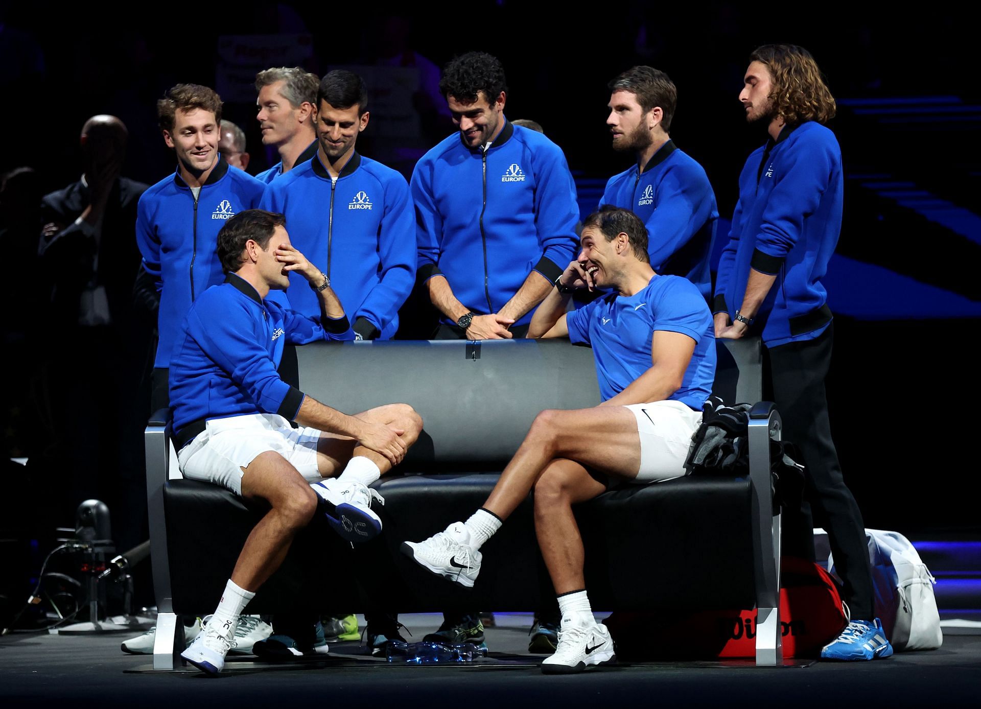Team Europe at the 2022 Laver Cup.
