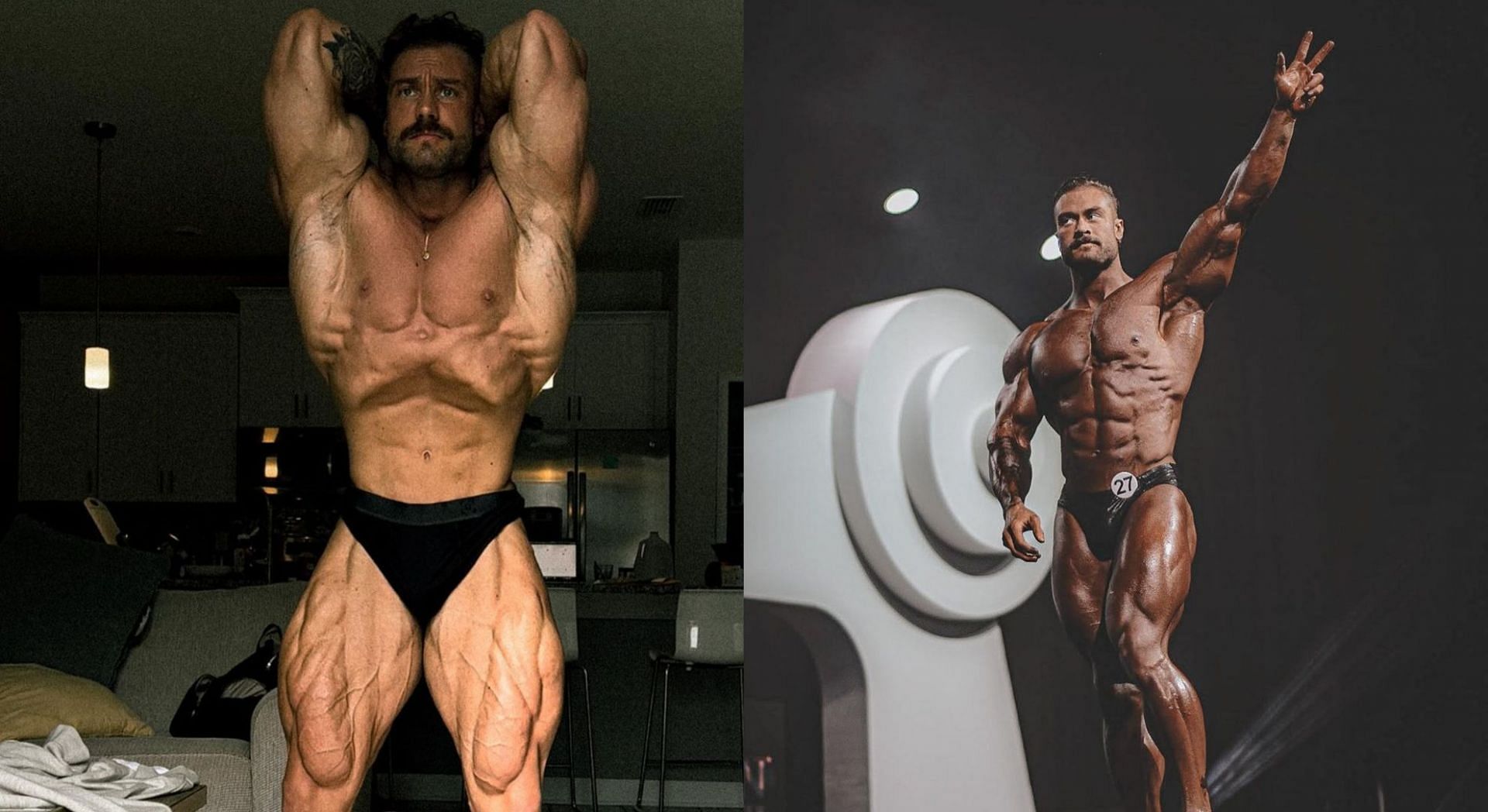 Chris Bumstead recently released another video of his killer leg workout (Image via Instagram)