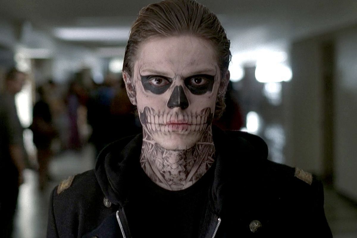 Peters as Tate Langdon in American Horror Story (Image via FX)