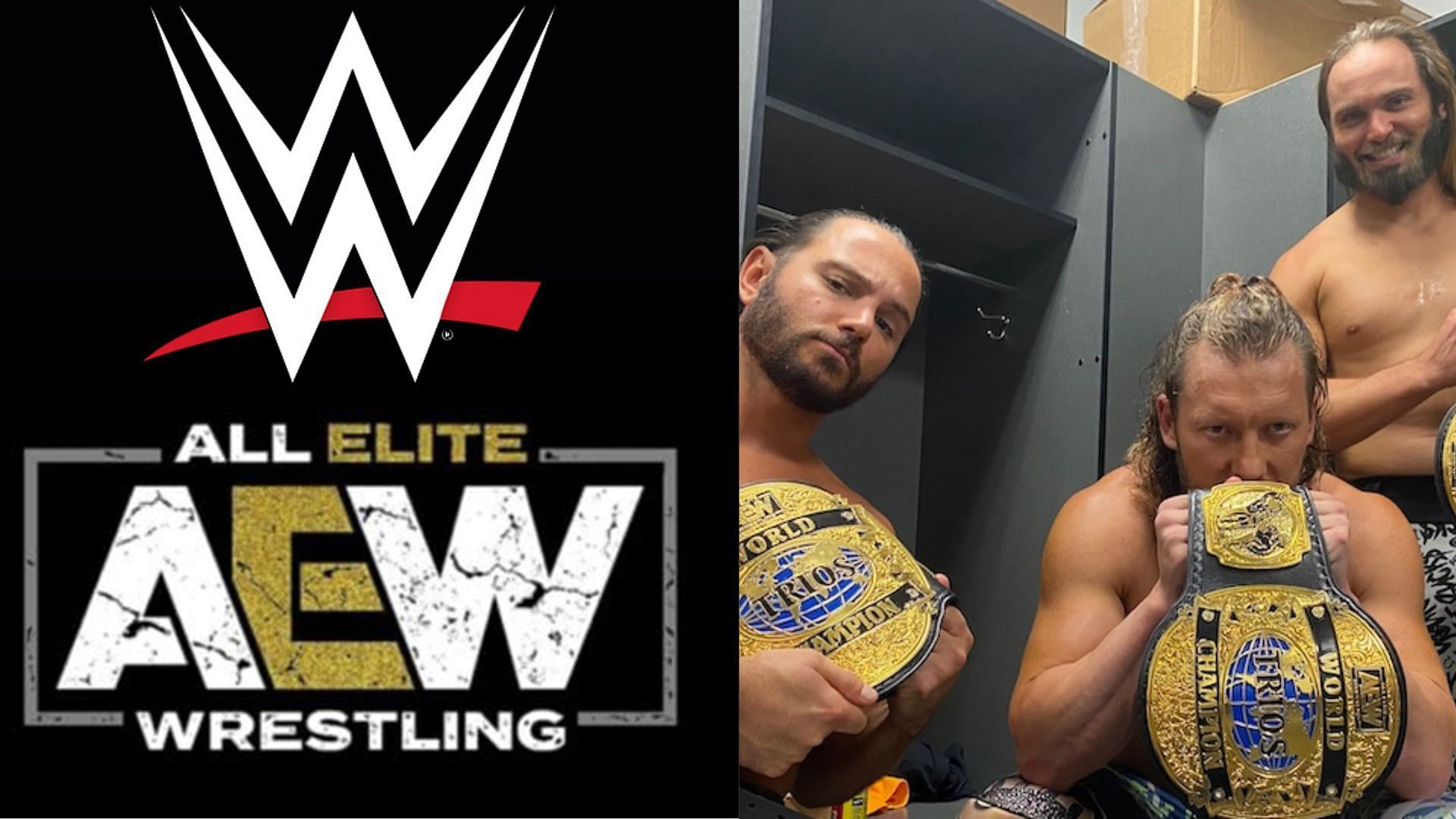 The Young Bucks and Kenny Omega were forced to vacate the AEW World Trios Championship