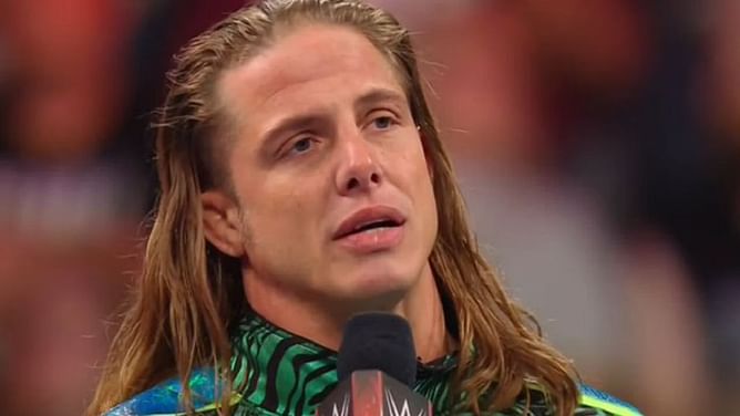 Photo: Matt Riddle shows off black eye