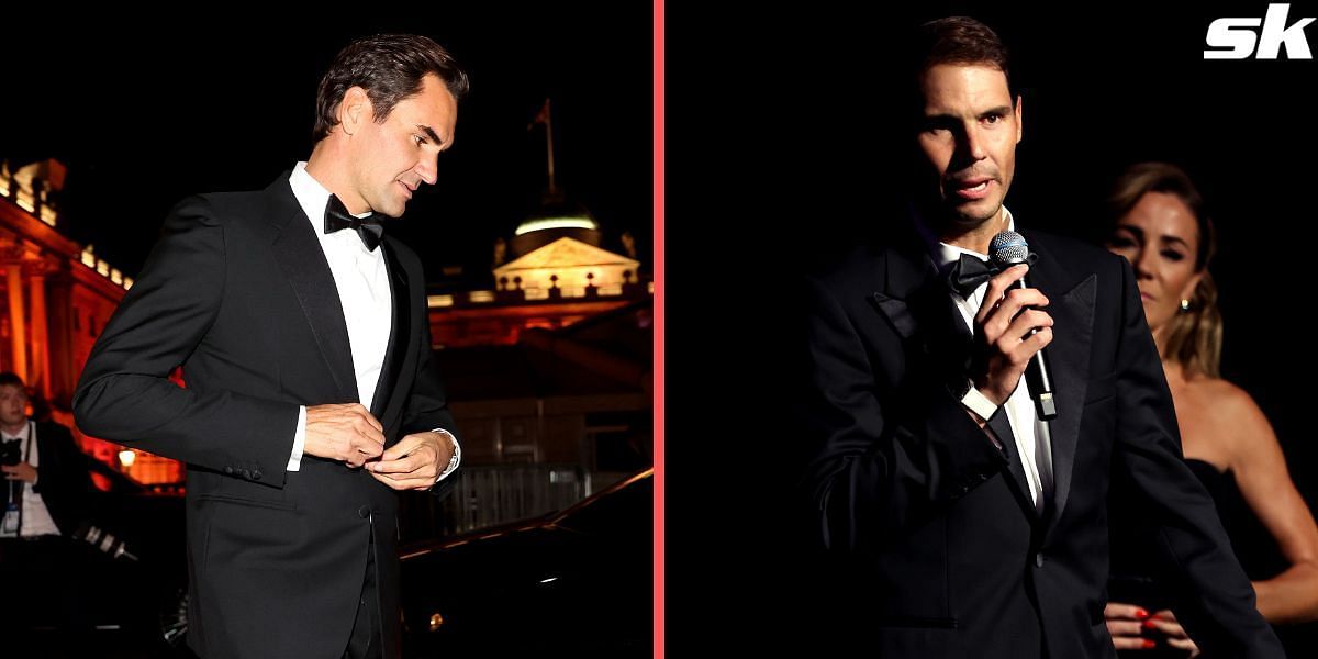 Two tennis legends shared a common stage