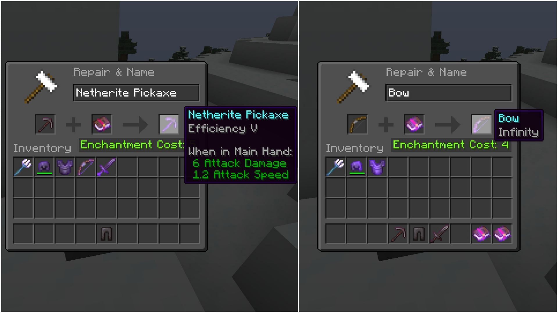 One of the most overpowered enchantments in Minecraft (Image via Mojang)