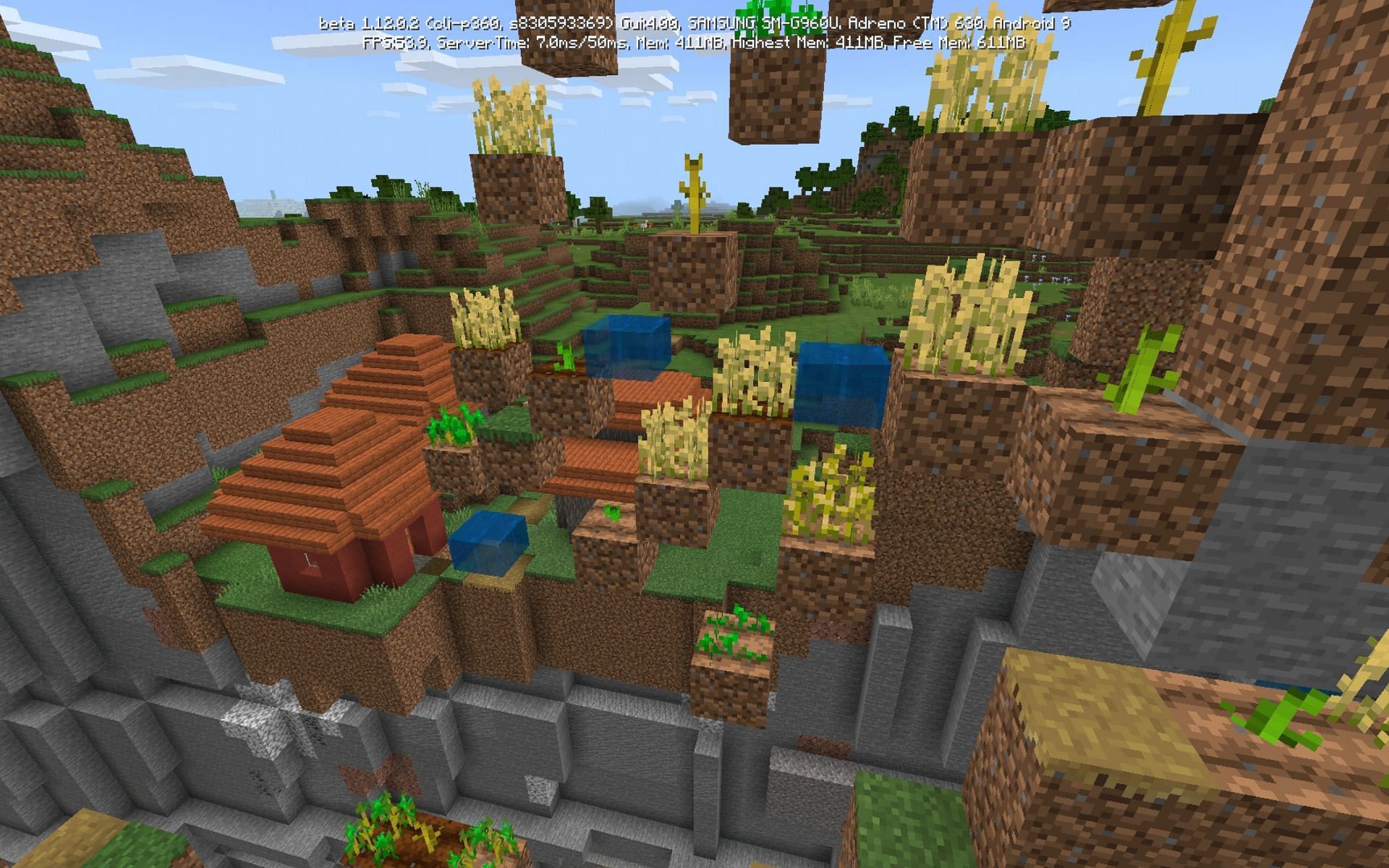 Minecraft can have some weird instances of world generation (Image via Mojang)