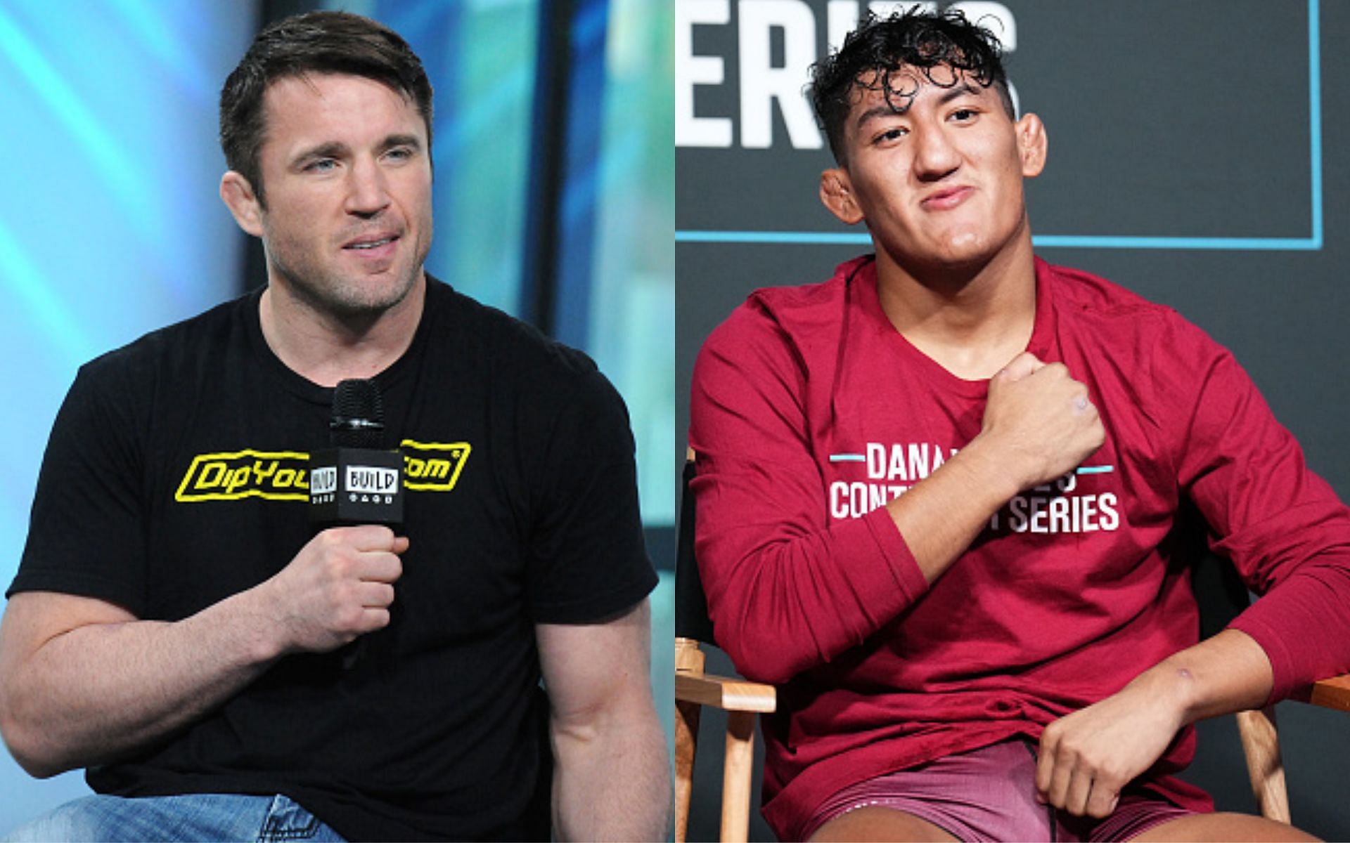 Chael Sonnen (left) and Raul Rosas Jr. (right)(Images via Getty)