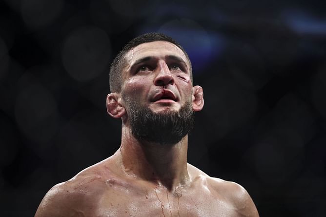 "Excuses and more excuses" - Fans unimpressed after Khamzat Chimaev's coach reveals 'Borz' was passing out trying to make weight for Nate Diaz fight at UFC 279