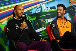 "He’s far too talented"- Lewis Hamilton says Daniel Ricciardo would be racing in F1 had he been managing him